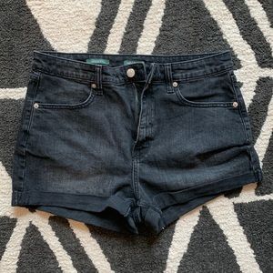 Black wild fable jean shorts